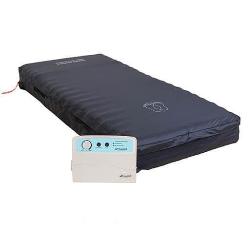 Protekt Aire 5000 8″ Low Air Loss &  Alternating Pressure Mattress System with 3″ Foam Base