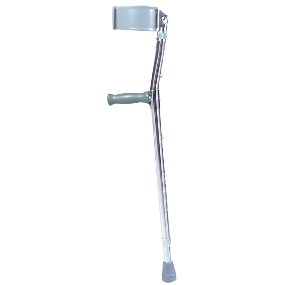 Forearm Adjustable Aluminum Crutch, Tall Adult (5′ 10″ – 6′ 6″)
