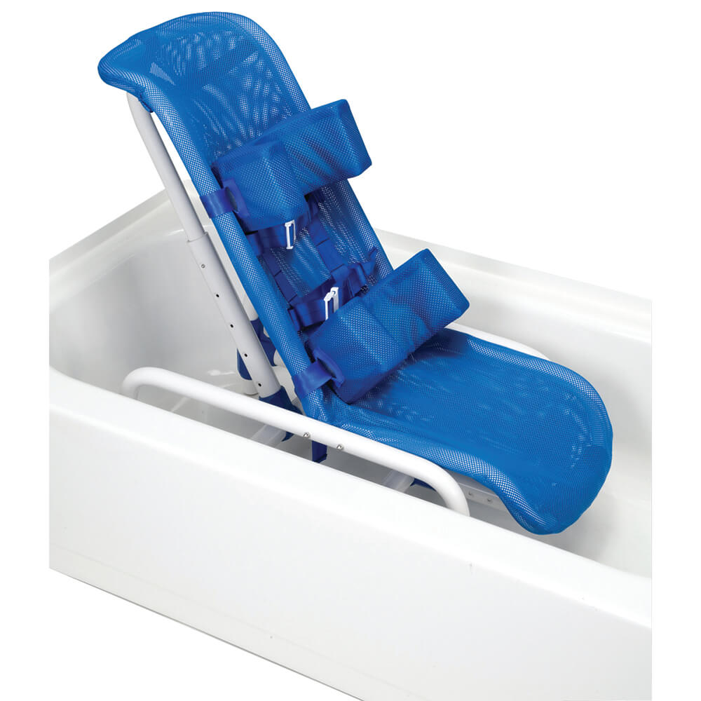 Reclining Bath Chair with Safety Harness