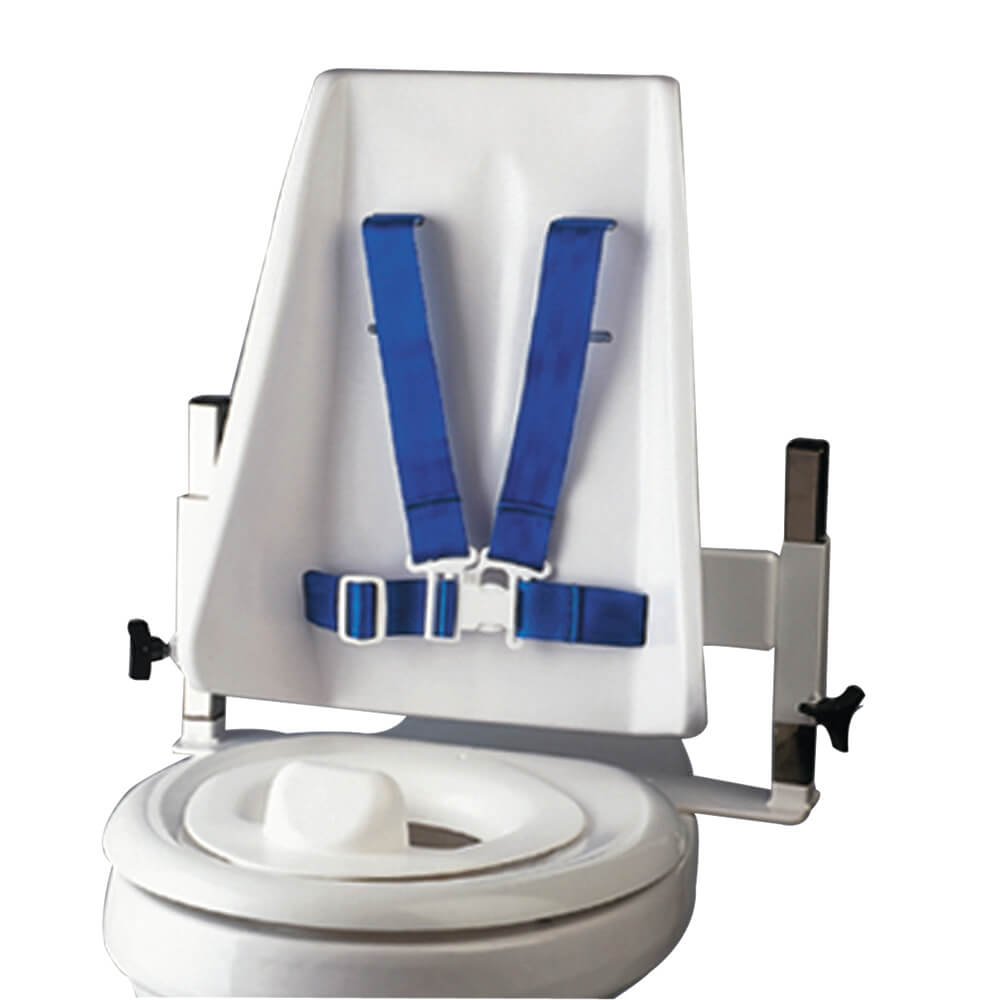 Columbia Toilet Support – High Back (H-brace & Reducer Ring)