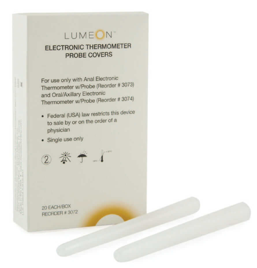 McKesson Lumeon Electronic Thermometer Probe Covers