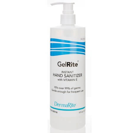 GelRite® 16 oz. Ethyl Alcohol Gel Bottle Hand Sanitizer