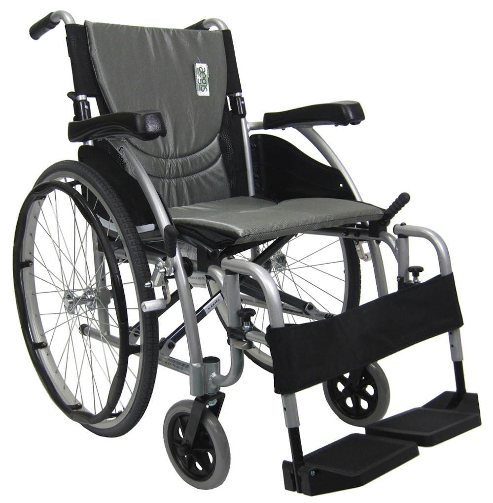 Karman S-Ergo 115 Ultra Lightweight Wheelchair with Swing Away Footrest