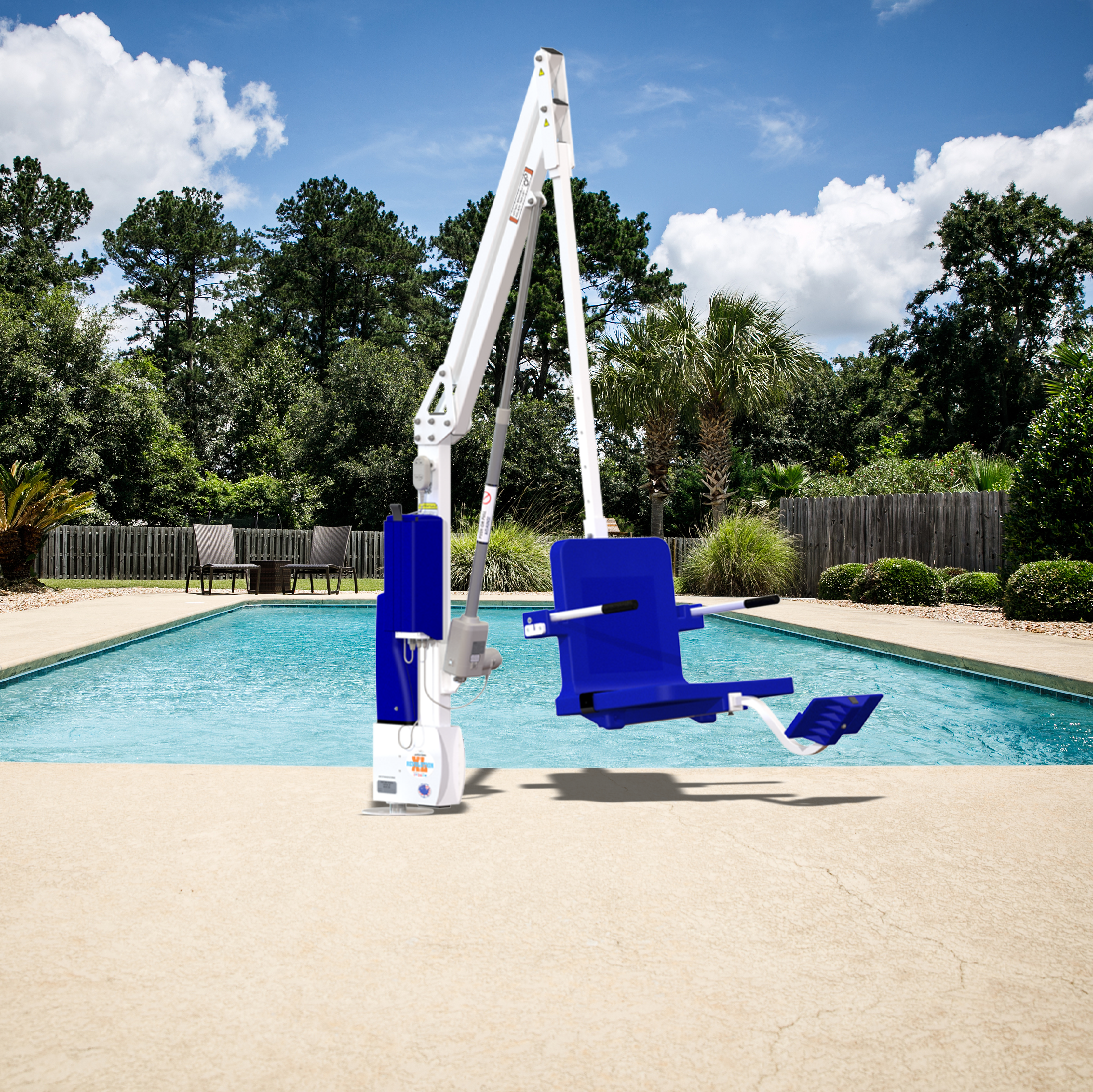 NEW! Aqua Creek Revolution XL™ 500lb Capacity Pool Lift